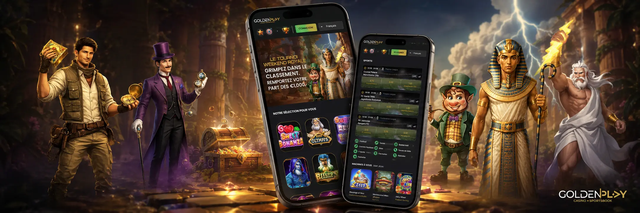 Jeux de Casino Golden Play